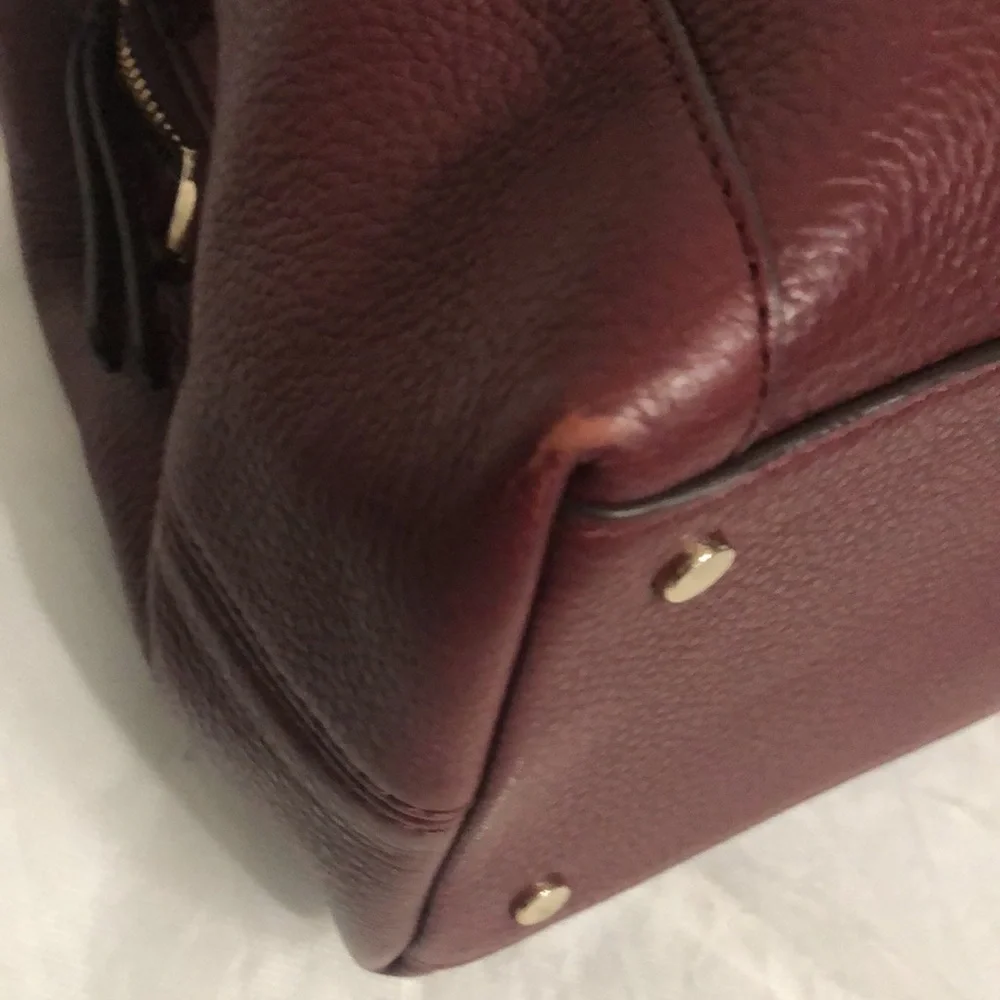kate spade structured pebbled